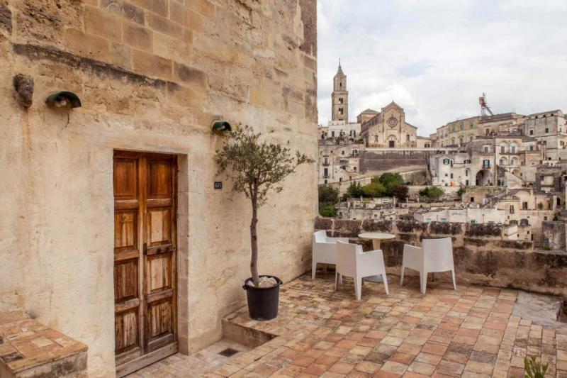 Hotel Sassi Matera Exterior foto